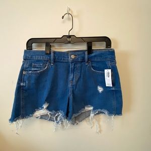 NWT Old Navy women’s denim shorts boyfriend style size 2
